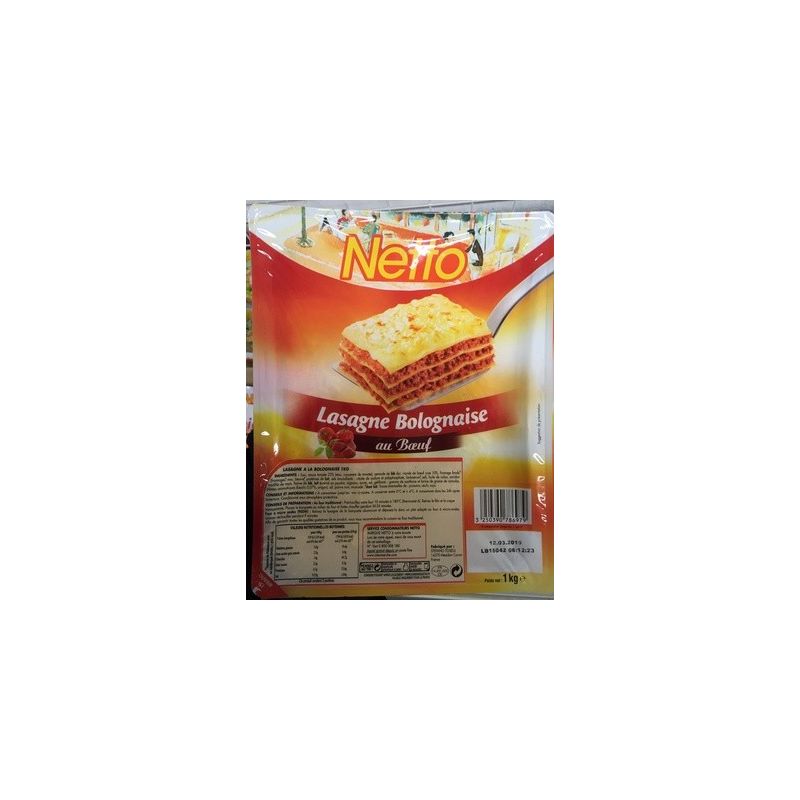 Netto Lasagne Bolognaise 1Kg