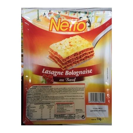 Netto Lasagne Bolognaise 1Kg