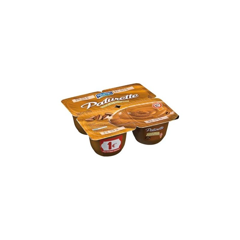 Paturages Paturette Cr.Dess. Cafe 4X115G