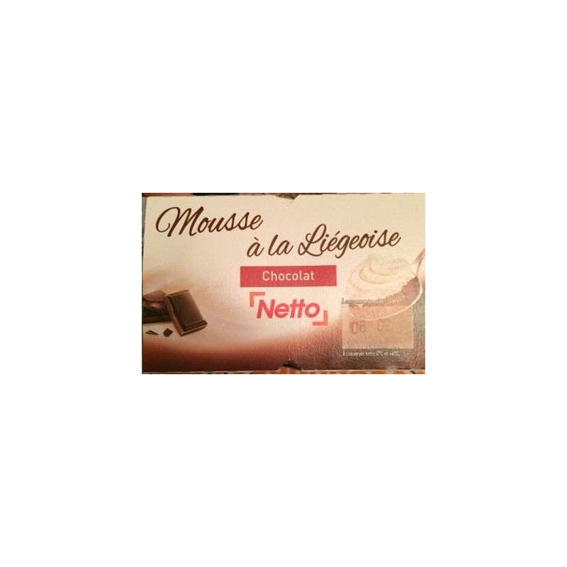 Netto Creme Liege.Choco4X80G