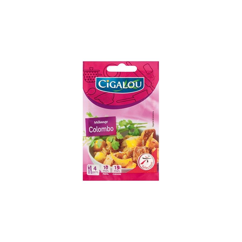 Cigalou Mel.Poulet Colombo 25G