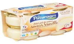 Paturages Pat.Petit Pot Crem.Vanil4X100G