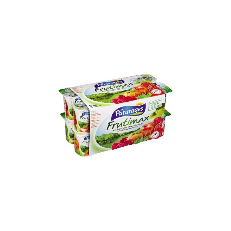 Paturages Pat Yt Panache Fruits 16X125G