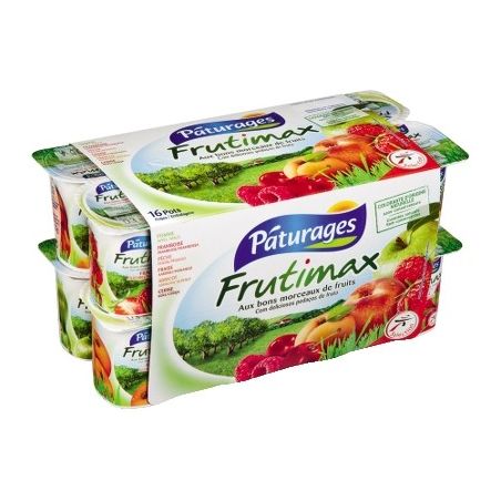 Paturages Pat Yt Panache Fruits 16X125G
