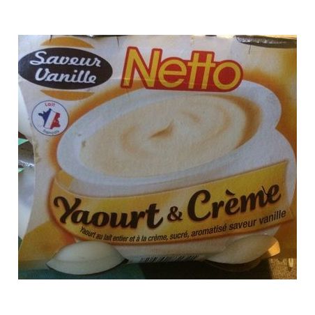 Netto Yrt/Creme Vanill4X125G