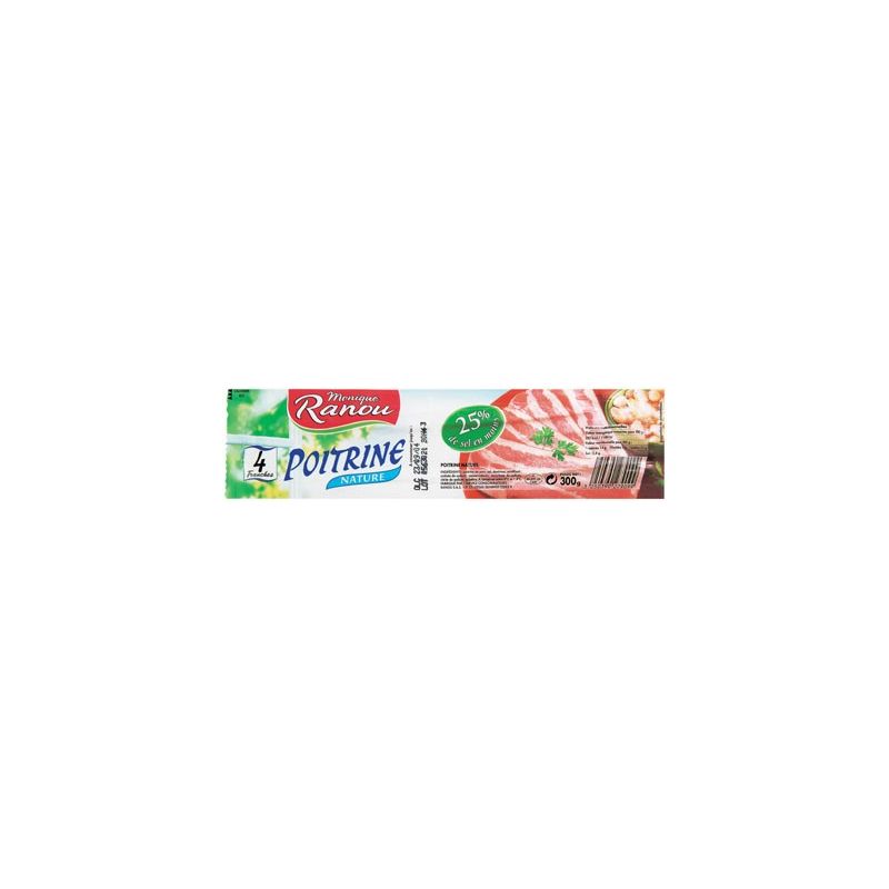 Triskel 1/2 Poitrine Demi-Sel X4 8K
