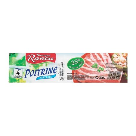 Triskel 1/2 Poitrine Demi-Sel X4 8K