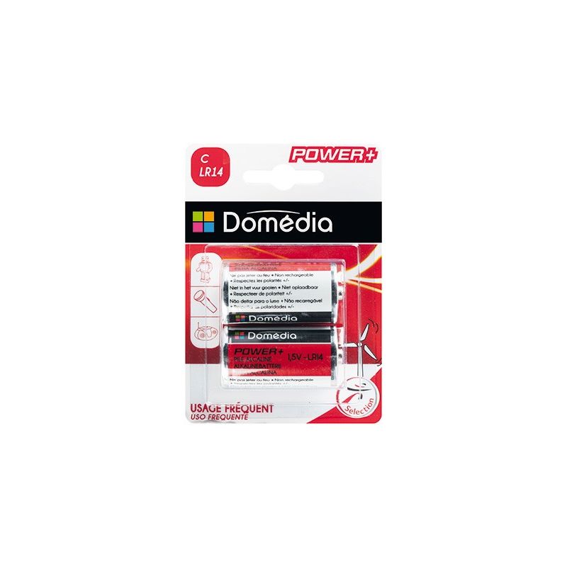 Domedia Dom.Pile.Alca.Power+.Lr14X2
