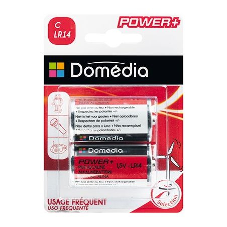 Domedia Dom.Pile.Alca.Power+.Lr14X2