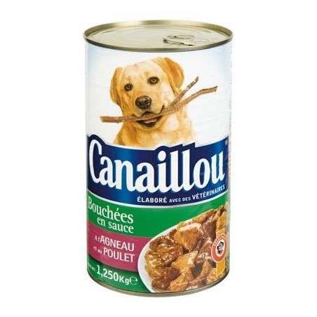 Canaillou Bouchées En Sauce Agneau Poulet 1250G
