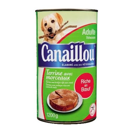 Canaillou Paté Riche Boeuf 1200G