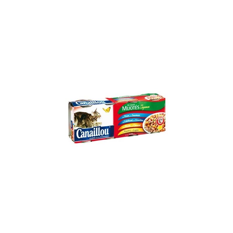 Canaillou Mij. Vol/Pois 4X400G