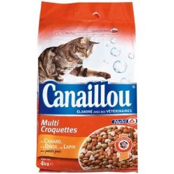 Canaillou Croq.Mix Volail. 4Kg