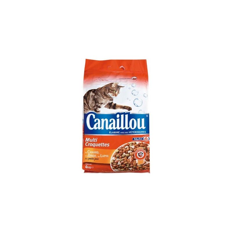 Canaillou Croq.Mix Volail. 4Kg