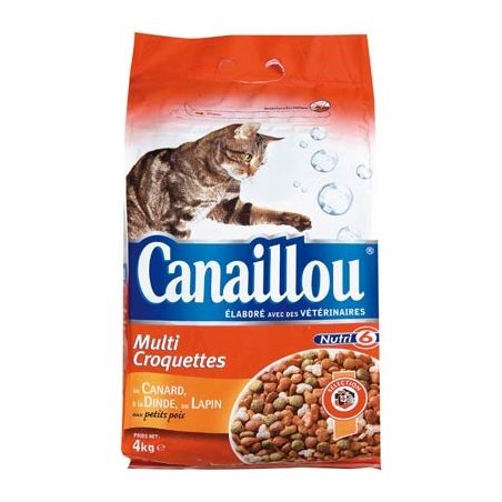 Canaillou Croq.Mix Volail. 4Kg