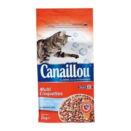 Canaillou Multi Croquettes Poisson 2Kg