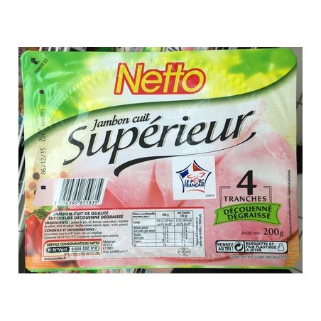 Netto Jambon Sup.Dd 4Tr 200G