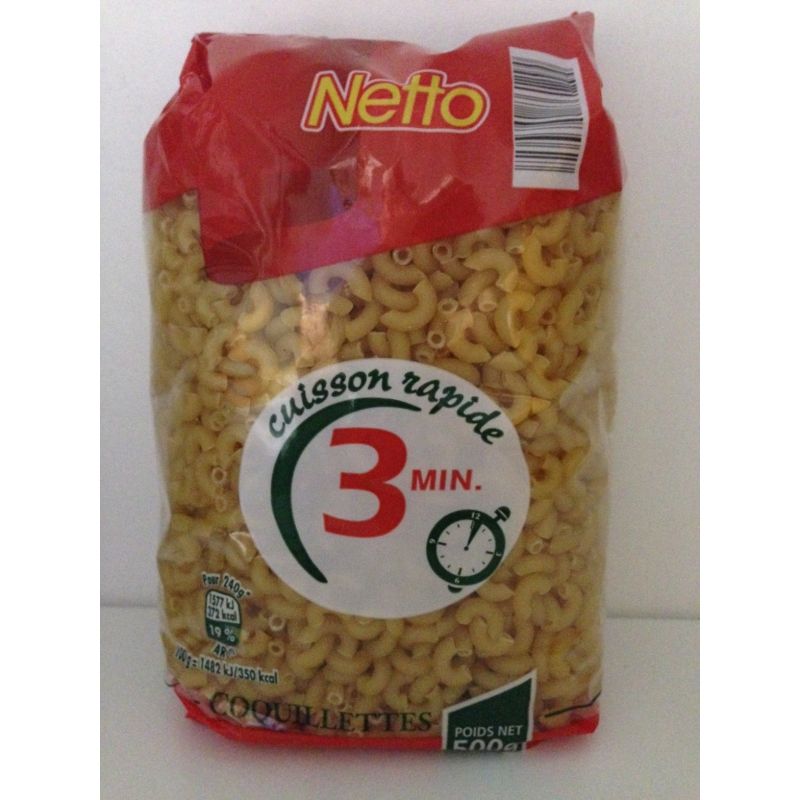 Netto Coquillettes Cr 500G