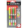Domedia 4 Surligneurs Liquide