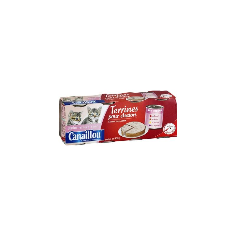 Canaillou Ter.Chaton 4X400G