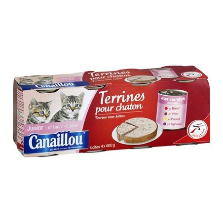 Canaillou Ter.Chaton 4X400G