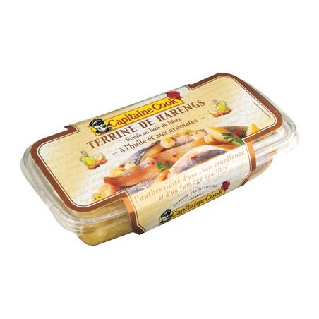 Capitaine Cook Terrine Hareng Huile 500