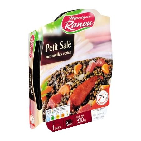 Ranou Petit Sale Lentille 330G