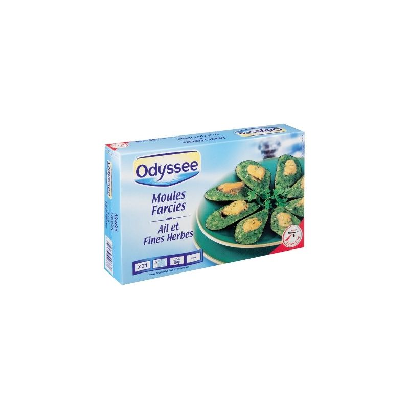Odyssee Odysse Moules Farcies X24 250G