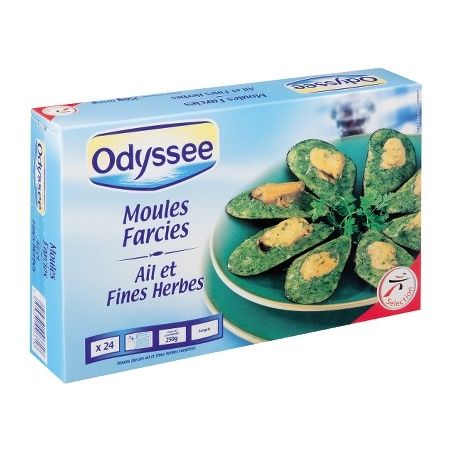 Odyssee Odysse Moules Farcies X24 250G