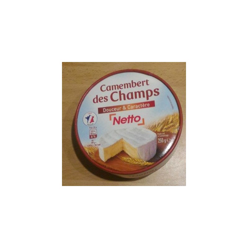 Netto Cbert Rond/Champs 250G