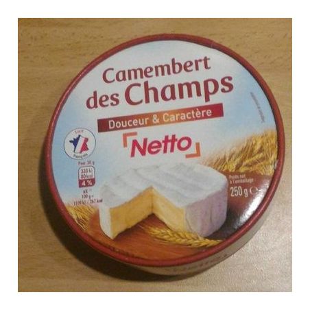 Netto Cbert Rond/Champs 250G