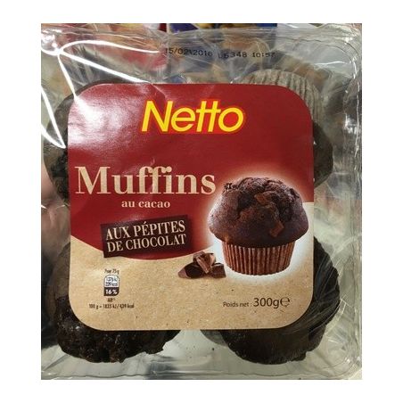 Netto Oeuffin Choc.Pepite300G