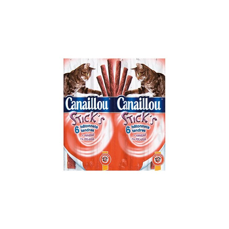 Canaillou Canaill.Stick Viande Chat 6X5G