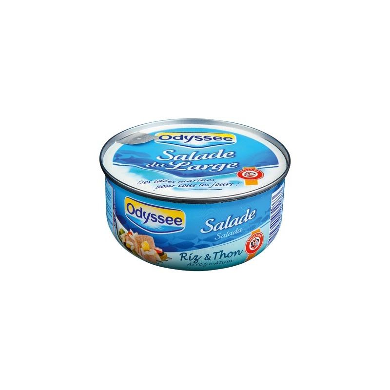 Odyssee Salade Riz Thon 250 G