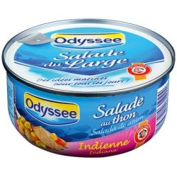 Odyssee Salade Thon Indi. 250G
