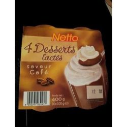 Netto Liegeois Cafe 4X100Gr
