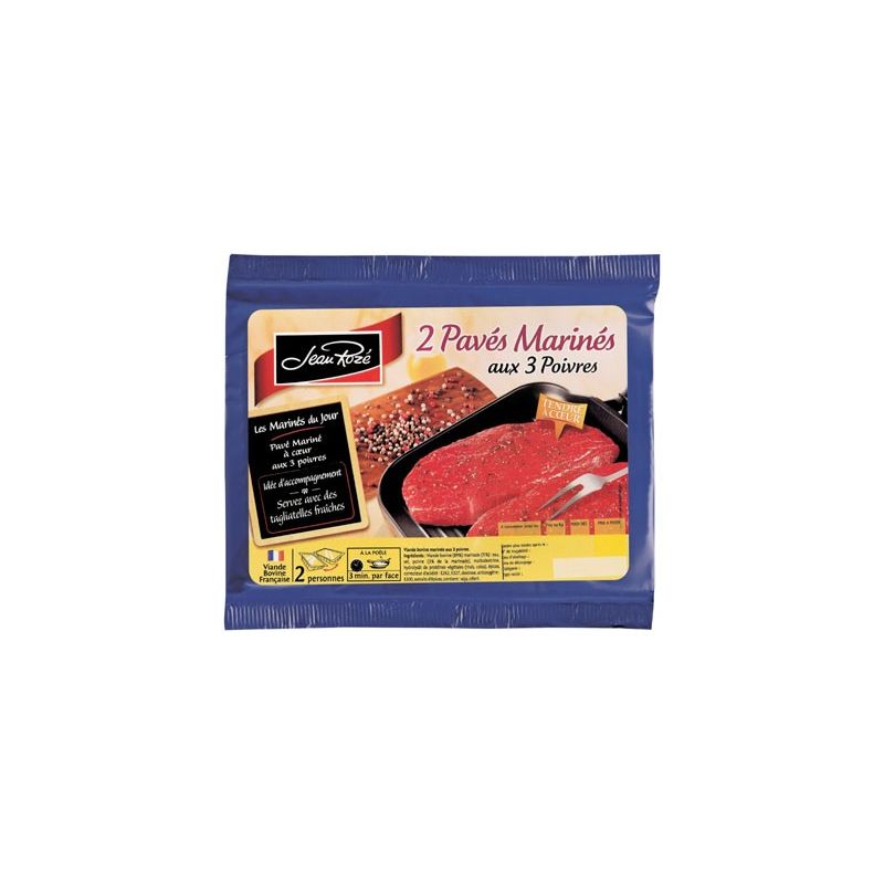 Jean Roze Jr Pave Vbov Mar Poivre 2X140G