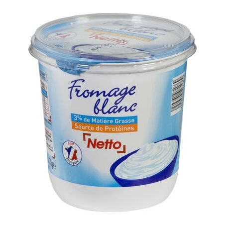 Netto Fromage Frais3.1%Mg1Kg