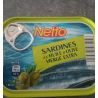 Netto Sardine H.Olive 135G 1/5
