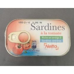 Netto Sardin.Tomat 207G 3X1/10
