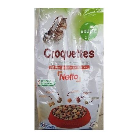 Netto Croquett.Viandes/Leg.2Kg