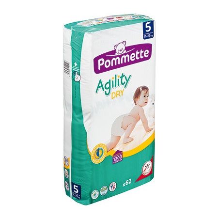 Pommette Pommet Agility Maxidry11/25X62