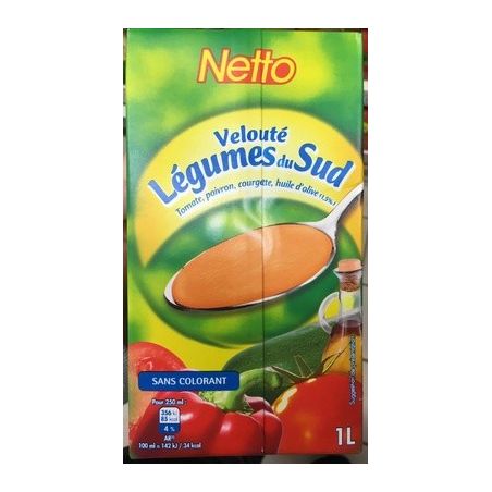 Netto Veloute Legum.Du Sud 1L