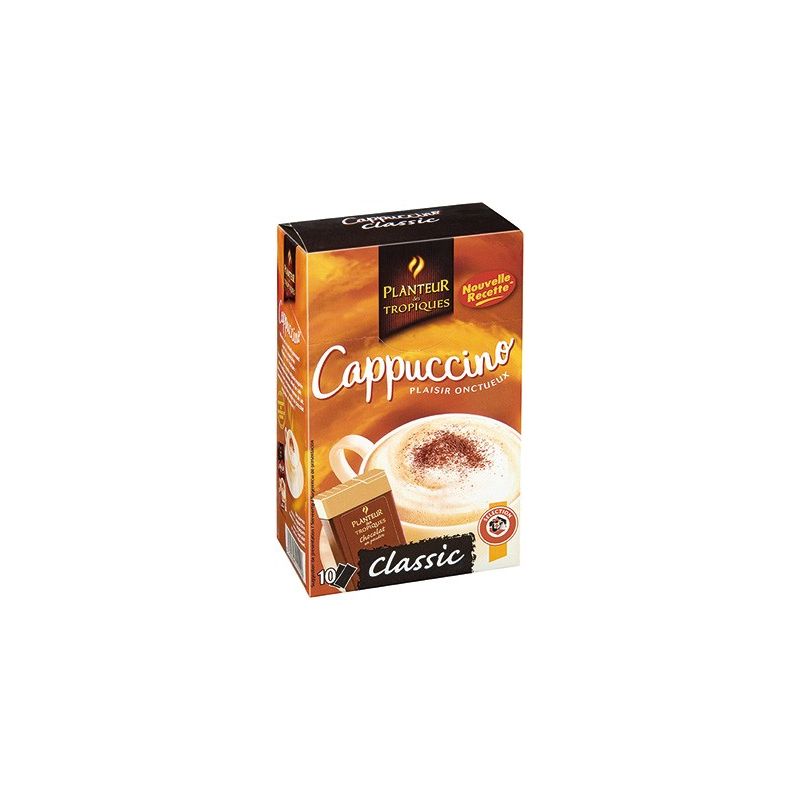 Planteur Des Tropiques Cappuccino Nature X10 Sachet 140G