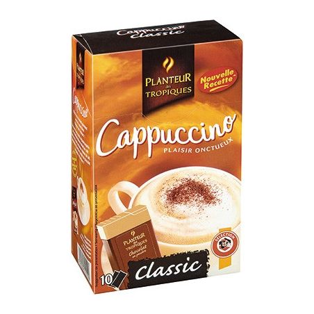 Planteur Des Tropiques Cappuccino Nature X10 Sachet 140G