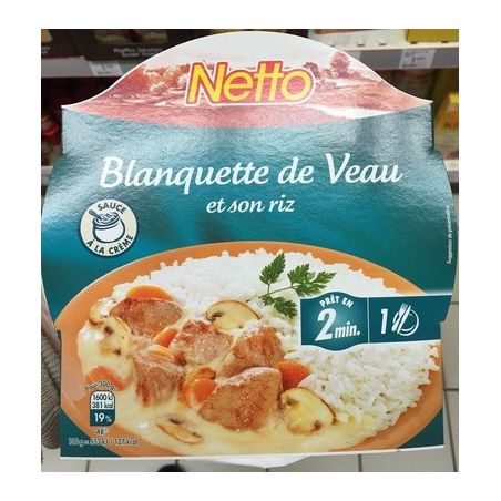 Netto Blanq.Veau/Riz Bqmo300