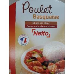 Netto Poult Basquaise Riz 300G