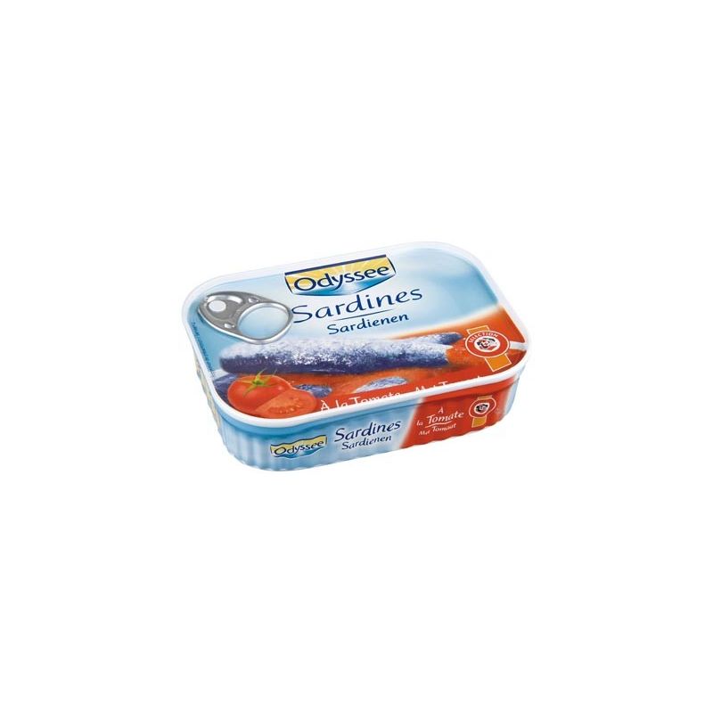 Odyssee Odysse Sardine Tomate 135G 1/5
