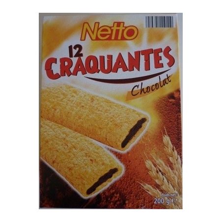 Netto Craquantes Choco 200G