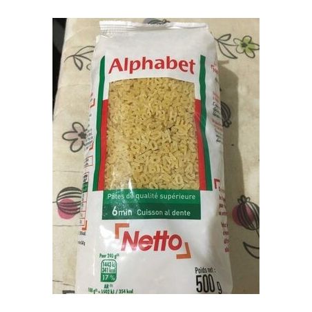Netto Alphabet 500G
